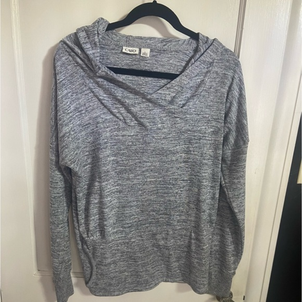 90‎ degrees gray hoodie with pockets